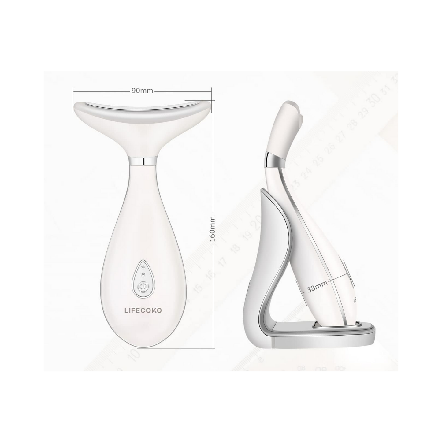 Masajeador Facial Eléctrico: Reafirmante y Tonificador para Rostro y Cuello - Efecto Lifting