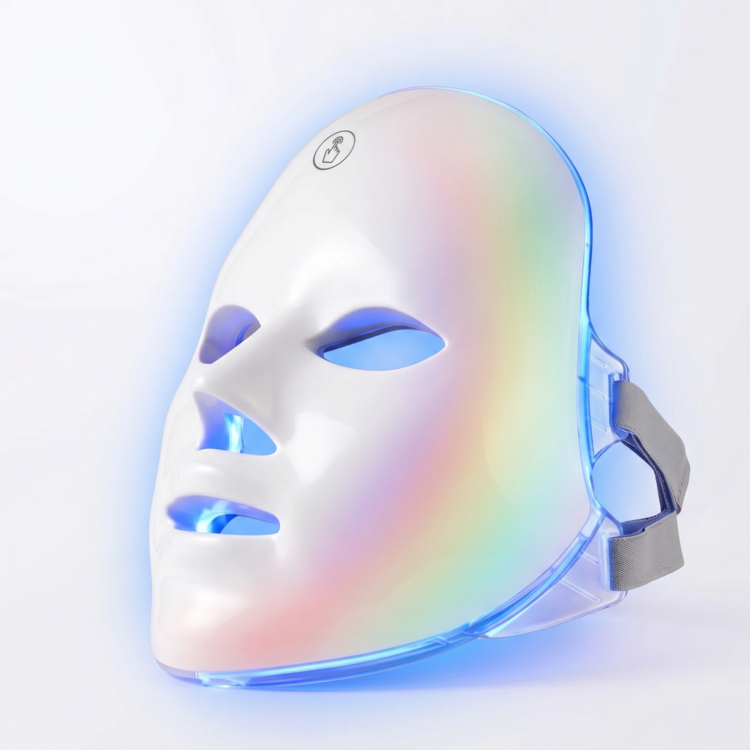 Máscara LED Facial 7 Colores Profesional - Tratamiento Fototerapia Anti-Acné y Anti-Arrugas