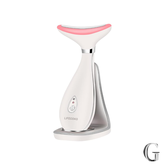 Masajeador Facial Eléctrico: Reafirmante y Tonificador para Rostro y Cuello - Efecto Lifting